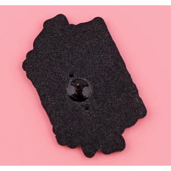 Rock Bottom Has a Basement Quote Enamel Pins 446-1 - Picture 4 of 5